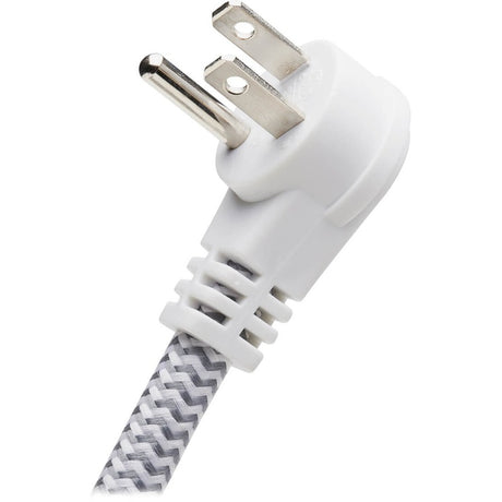 Eaton Tripp Lite Series 5-Outlet Surge Protector Tower, 3x USB Ports (3.1A Shared), 6 ft. Cord, 5-15P Plug, 1200 Joules, White