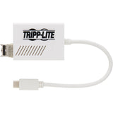 Eaton Tripp Lite Series USB-C 3.1 to Fiber Optic Transceiver Gigabit Ethernet Adapter, Singlemode, 1310 nm, LC, Up to 5 km