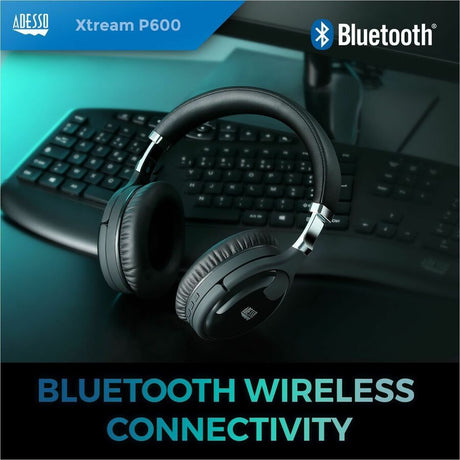 Xtream P600 - Bluetooth active noise cancellation headphone with built in microphone