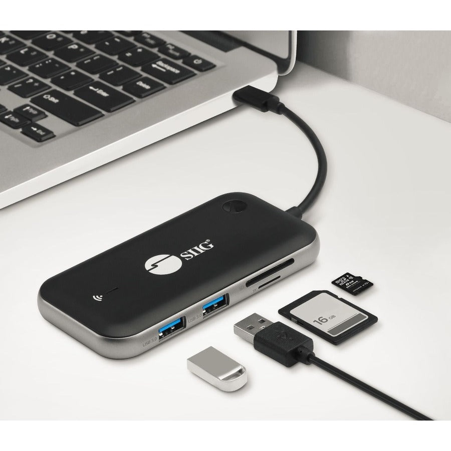 SIIG Wireless USB-C Video Hub Extender 1080p - 32Ft