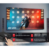 SIIG 4K HDMI with Audio Extractor Converter - Analog Stereo/Toslink Optical/Coaxial S/PDIF