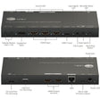 SIIG 5x3 Multi-Format 4K 60Hz Presentation Switcher & Recorder 230ft - TAA Compliant