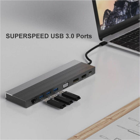 4XEM USB-C Triple Display 4K Docking Station with Power Delivery