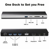 4XEM USB-C Triple Display 4K Docking Station with Power Delivery