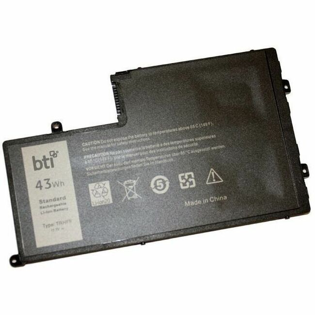 BTI TRHFF-BTI 11.1V 43WHR LI-ION BATTERY 01V2F, 01V2F6, 01WWHW, 07P3X9, 09JF93, 0M6WKR, 0M7T5F, 1V2F6, 1WWHW, 451-BBJC, 451-BBJY, 451-BBK1, 451-BBLX, 58DP4, 5MD4V, 7P3X9, 86JK8, 9HRXJ, 9JF93, CN-01V2F6, CN-01WWHW, CN-07P3X9, CN-09JF93, CN-0R0JM6, DFVYN, D