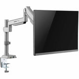 Eaton Tripp Lite Series Single-Display Gas Spring-Arm Desktop Clamp or Grommet for 13" to 34" Displays - USB and Audio Ports, Aluminum