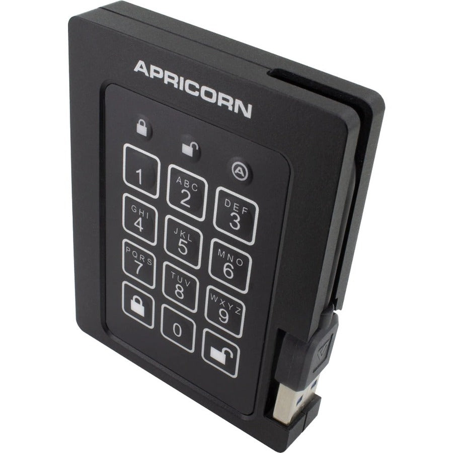 Apricorn ASSD-3PL256-4TBF 4 TB Rugged Solid State Drive - External