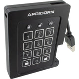 Apricorn ASSD-3PL256-4TBF 4 TB Rugged Solid State Drive - External