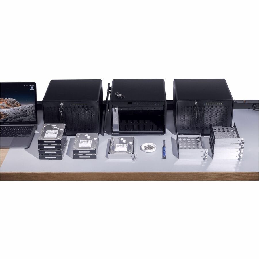 OWC 96TB ThunderBay 8 Thunderbolt (40Gb/s) Enterprise Drive RAID Storage Solution With SoftRAID