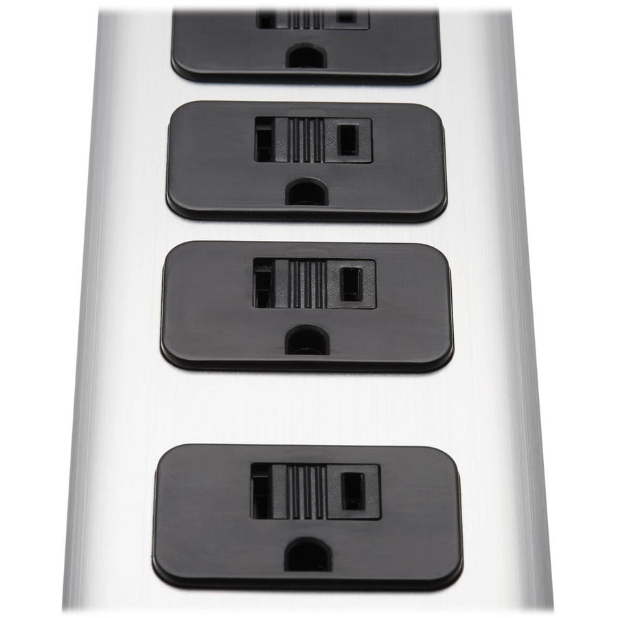 Eaton Tripp Lite Series 5-Outlet Surge Protector with 1 USB-A and 1 USB-C (3.9A Shared) - 6 ft. Cord, 2100 Joules, Metal Housing