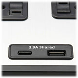 Eaton Tripp Lite Series 8-Outlet Surge Protector with 1 USB-A and 1 USB-C (3.9A Shared) - 8 ft. Cord, 2100 Joules, Metal Housing