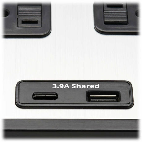 Eaton Tripp Lite Series 8-Outlet Surge Protector with 1 USB-A and 1 USB-C (3.9A Shared) - 8 ft. Cord, 2100 Joules, Metal Housing