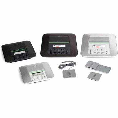 Cisco 8832 IP Conference Station - Refurbished - Corded - Charcoal Black, Charcoal Gray