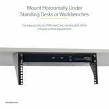 StarTech.com 5U Vertical Wall Mount Rack, 19" Wall Mounting Bracket, Open Low Profile Network/Server Room/Data/AV/IT/Patch Panel/Equipment