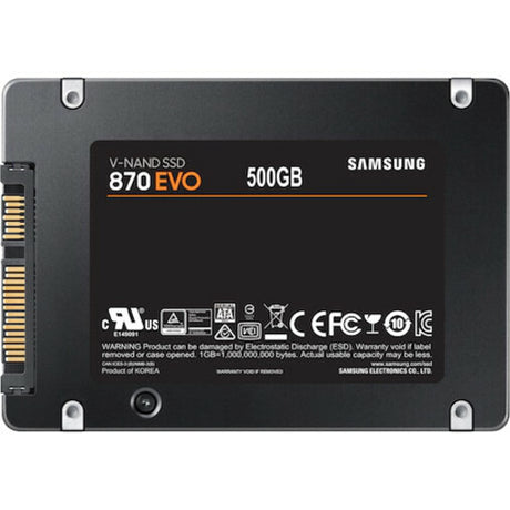 870 EVO 500GB 2.5IN SATA III
