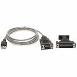 AddOn 6ft USB 2.0 (A) Male to DB-25 Male Adapter Cable