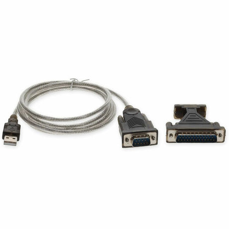AddOn 6ft USB 2.0 (A) Male to DB-25 Male Adapter Cable