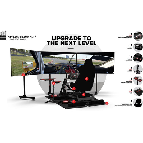 Next Level Racing GTtrack Frame Only Simulator Cockpit