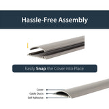 StarTech.com Floor Cable Duct with Guard - 2in wide - 6 ft