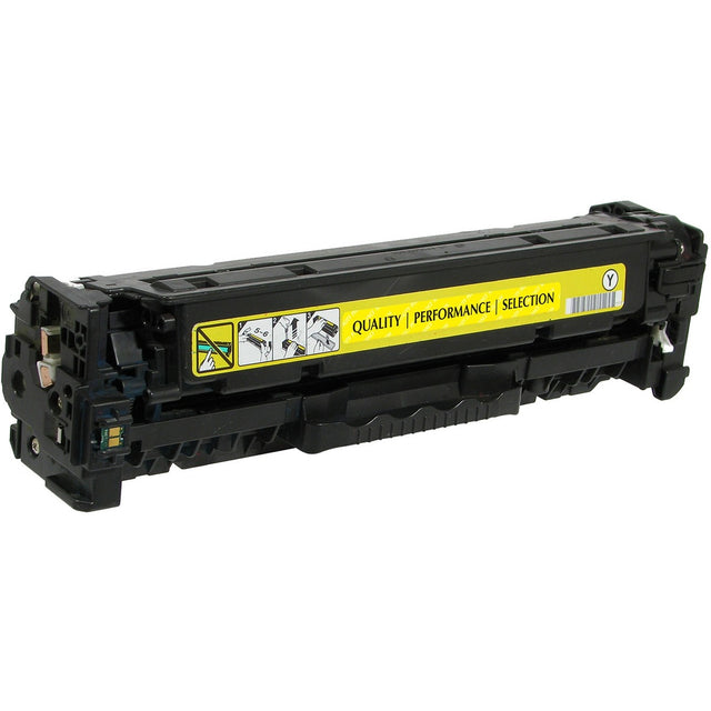 V7 V7JCE412A Remanufactured Jumbo Yield Laser Toner Cartridge (CE412A(J)) - Yellow Pack