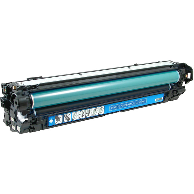 V7 V7CE341A Remanufactured Laser Toner Cartridge (CE341A (HP 651A)) - Cyan Pack