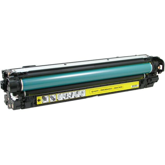 V7 V7CE342A Remanufactured Laser Toner Cartridge (CE342A (HP 651A)) - Yellow Pack