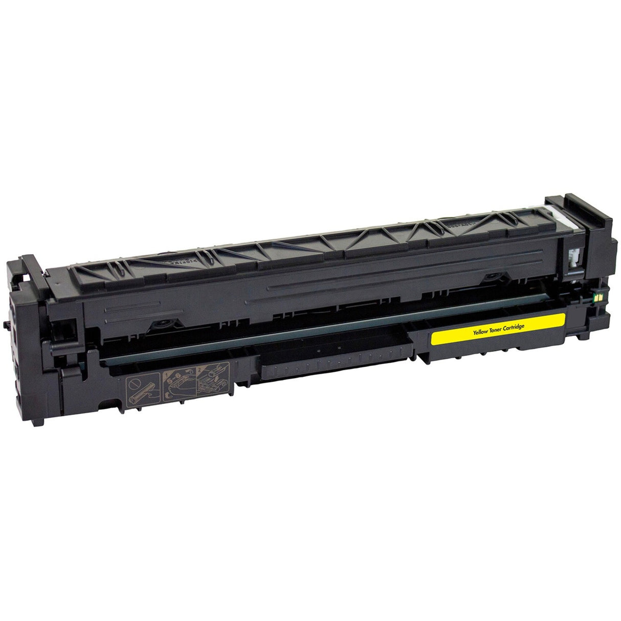 V7 V7CF502X Remanufactured Laser Toner Cartridge (CF502X (HP 202X)) - Yellow Pack