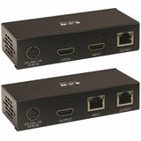 Eaton Tripp Lite Series HDMI over Cat6 Extender Kit, Transmitter and Receiver with Repeater, 4K 60Hz, 4:4:4, IR, HDR, PoC, 230 ft., TAA