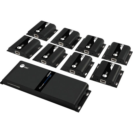 SIIG 1x8 1080p HDMI Splitter HDbitT over IP Extender Kit - 120m