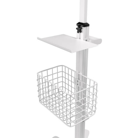 CTA Digital Medical Mobile Floor Stand with VESA Tablet Security Holder
