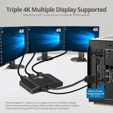 TRIPLE 4K DP 1.4- HDMI MST HUB