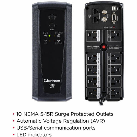 CyberPower CP1200AVR AVR UPS Systems