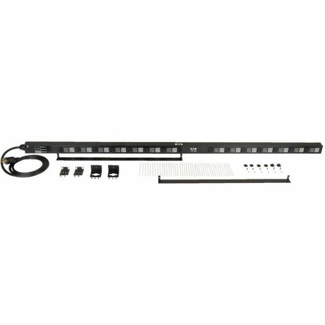 Eaton Tripp Lite Series 5.7kW 3-Phase Basic PDU - 42 NEMA 5-15/20R 120V Outlets, 208V L21-20P Input, 6 ft. Cord, 70 in. 0U Rack