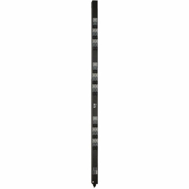 Eaton Tripp Lite Series 11.5kW 3-Phase Basic PDU - 45 208-240V Outlets (36 C13, 9 C19), IEC 309 16/20A Red 360-415V Input, 6 ft. Cord, 70 in. 0U