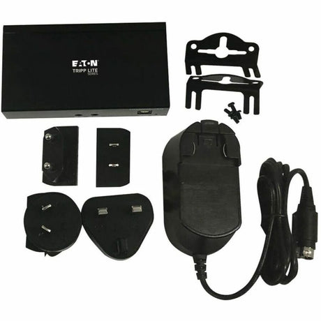 Eaton Tripp Lite Series HDMI over Cat6 Receiver with Repeater, 4K 60Hz, HDR, 4:4:4, IR Transceiver, PoC, HDCP 2.2, 230 ft., TAA