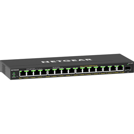 Netgear 16-Port High-Power PoE+ Gigabit Ethernet Plus Switch (231W) with 1 SFP Port