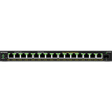 Netgear 16-Port High-Power PoE+ Gigabit Ethernet Plus Switch (231W) with 1 SFP Port