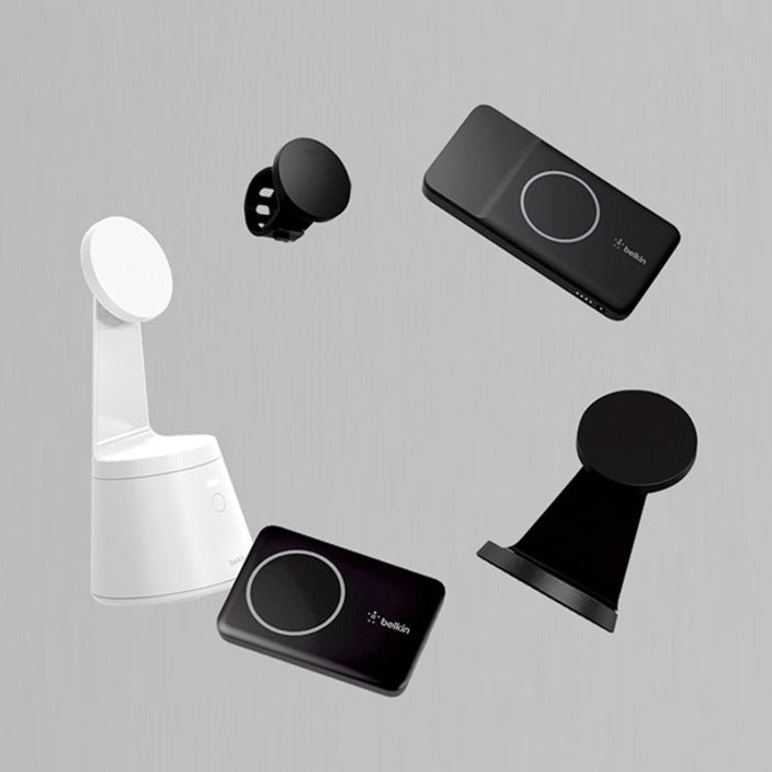 MAGNETIC WRLS PWR BANK BLK