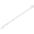 4XEM 250 Pack 10" Cable Ties - White Medium Nylon/Plastic Zip Tie