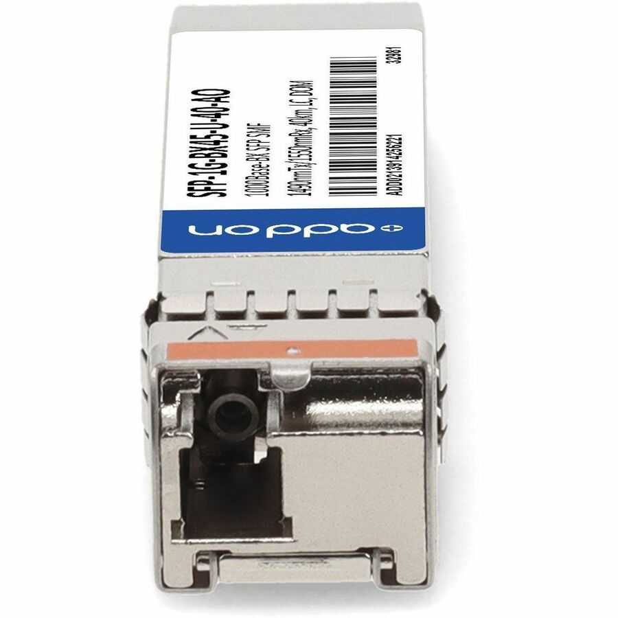 AddOn MSA and TAA 1000Base-BX SFP Transceiver (SMF, 1490nmTx/1550nmRx, 40km, LC, DOM)