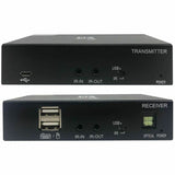 Eaton Tripp Lite Series HDMI over Cat6 Extender Kit, KVM Support, 4K 60Hz, 4:4:4, USB/IR, PoC, HDR, HDCP 2.2, 230 ft., TAA
