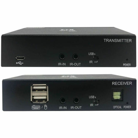 Eaton Tripp Lite Series HDMI over Cat6 Extender Kit, KVM Support, 4K 60Hz, 4:4:4, USB/IR, PoC, HDR, HDCP 2.2, 230 ft., TAA