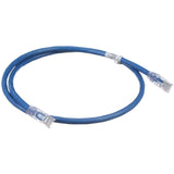 1FT CAT6A YELLOW 10GB/S UTP PC