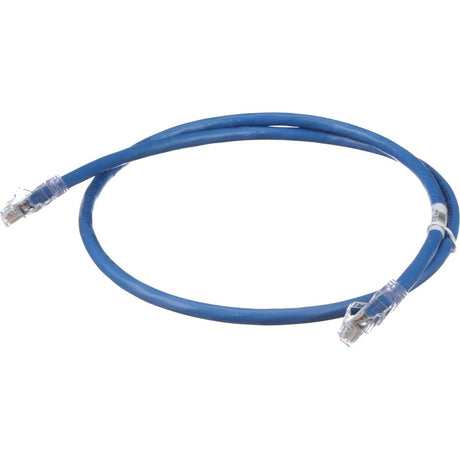 1FT CAT6A YELLOW 10GB/S UTP PC