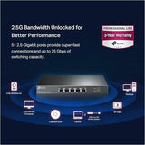 TP-Link TL-SG105-M2 - 5-Port Multi-Gigabit Unmanaged Network Switch