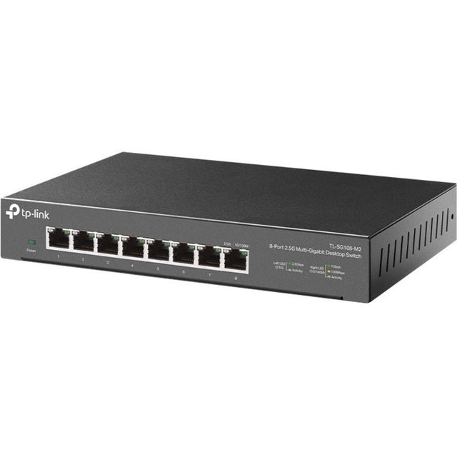 TP-Link TL-SG108-M2 - 8-Port Multi-Gigabit Unmanaged Network Switch