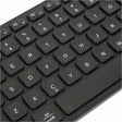 Targus Compact Multi-Device Bluetooth Antimicrobial Keyboard, Black