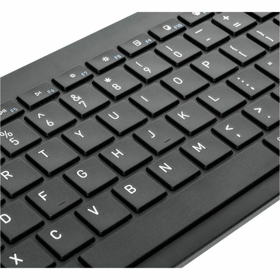 Targus Midsize Multi-Device Bluetooth Antimicrobial Keyboard, Black