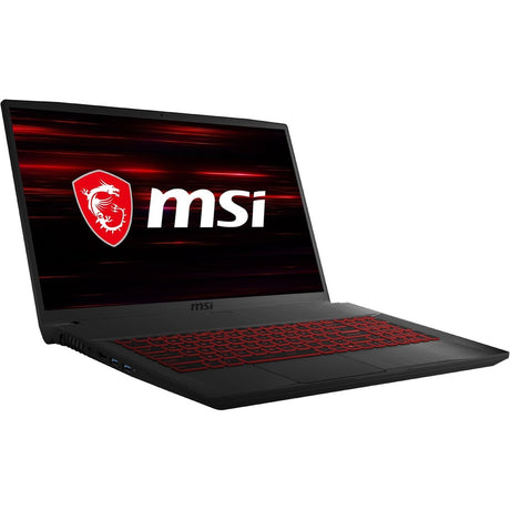 MSI GF75 THIN GF75 THIN 10SCXR-617 17.3" Gaming Notebook - Full HD - Intel Core i5 10th Gen i5-10300H - 8 GB - 512 GB SSD - Aluminum Black