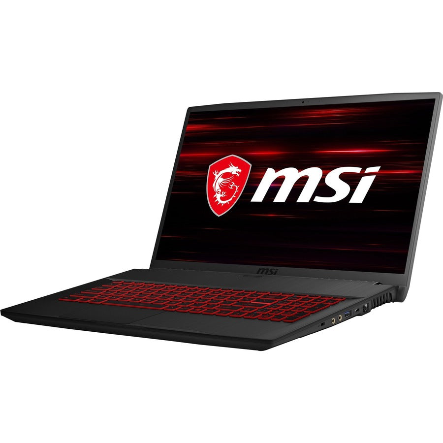 MSI GF75 THIN GF75 THIN 10SCXR-617 17.3" Gaming Notebook - Full HD - Intel Core i5 10th Gen i5-10300H - 8 GB - 512 GB SSD - Aluminum Black